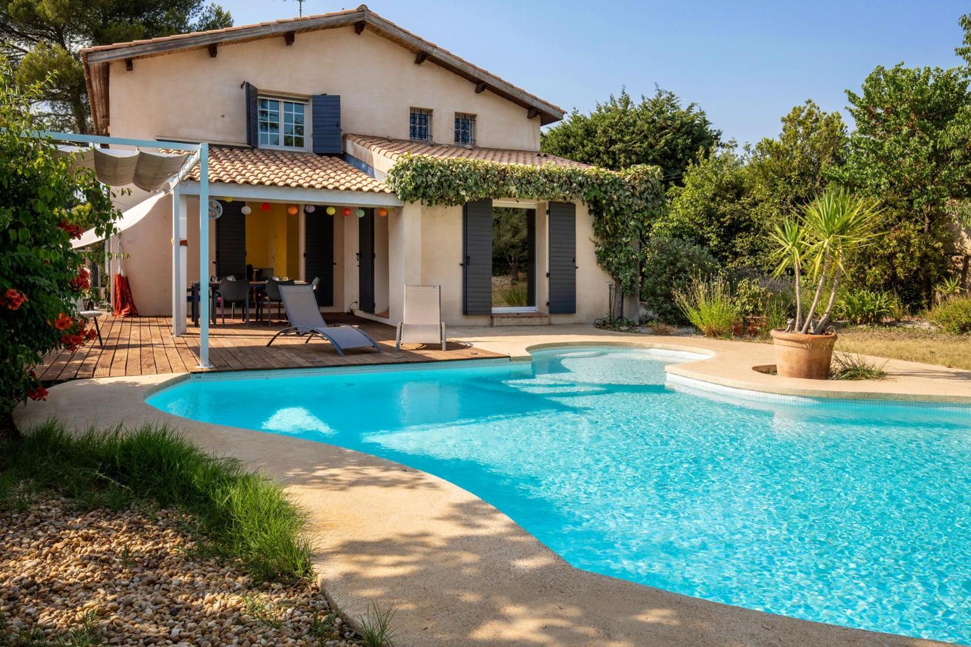 Villa Lumineuse Avec Piscine Chambres Ou Villa Saint-Georges-dʼOrques エクステリア 写真
